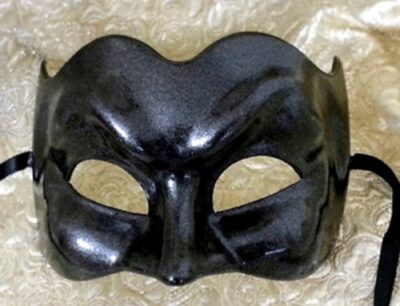 Black Large Masquerade Mask