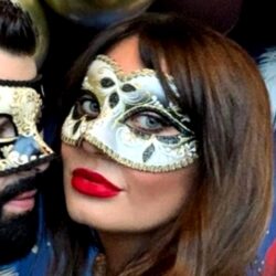 Ladies Venetian Masquerade Mask